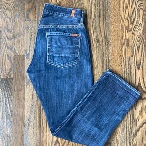 7 for all mankind ‘The Straight’ denim jeans-Sz 33
